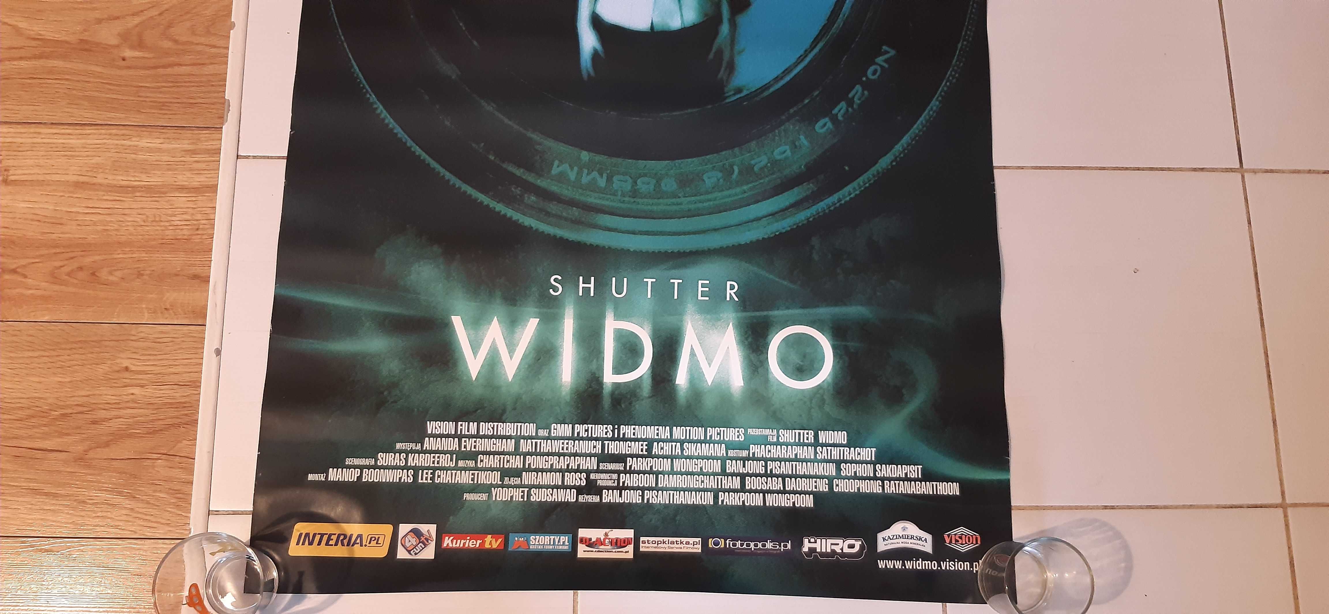 stary plakat filmowy horror widmo shutter dla kolekcjonerów