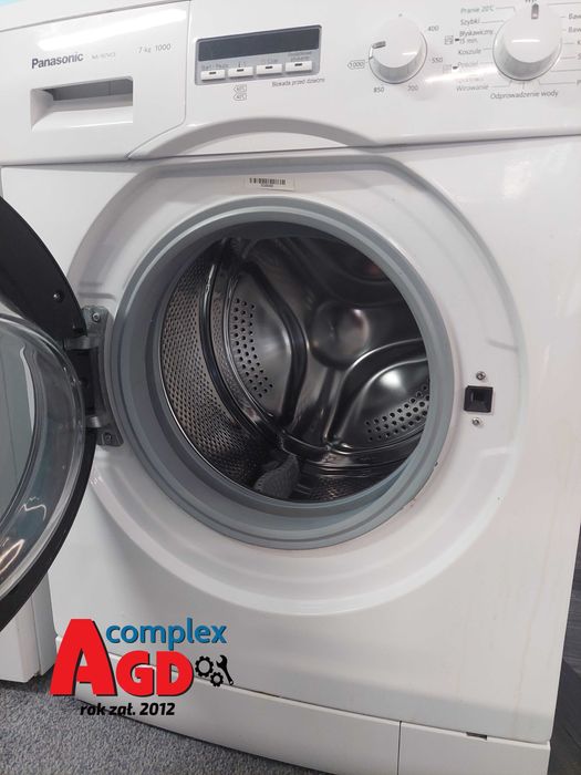ROK GWARANCJA Pralka Panasonic NA107VC5 7 kg 1000 obr. Wyświetlacz LED