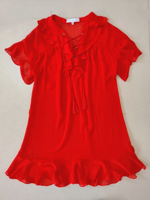 Red Summer Dress - Endless Rose (Tam. S)