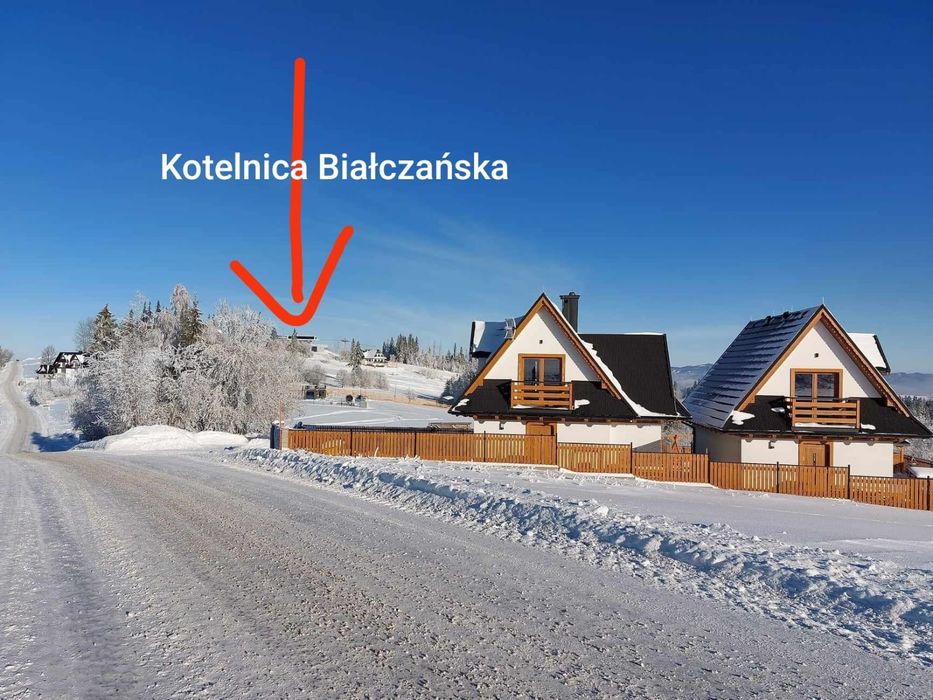 Domki na Wierchu z widokiem góry I Kotelnice od 1 grudnia