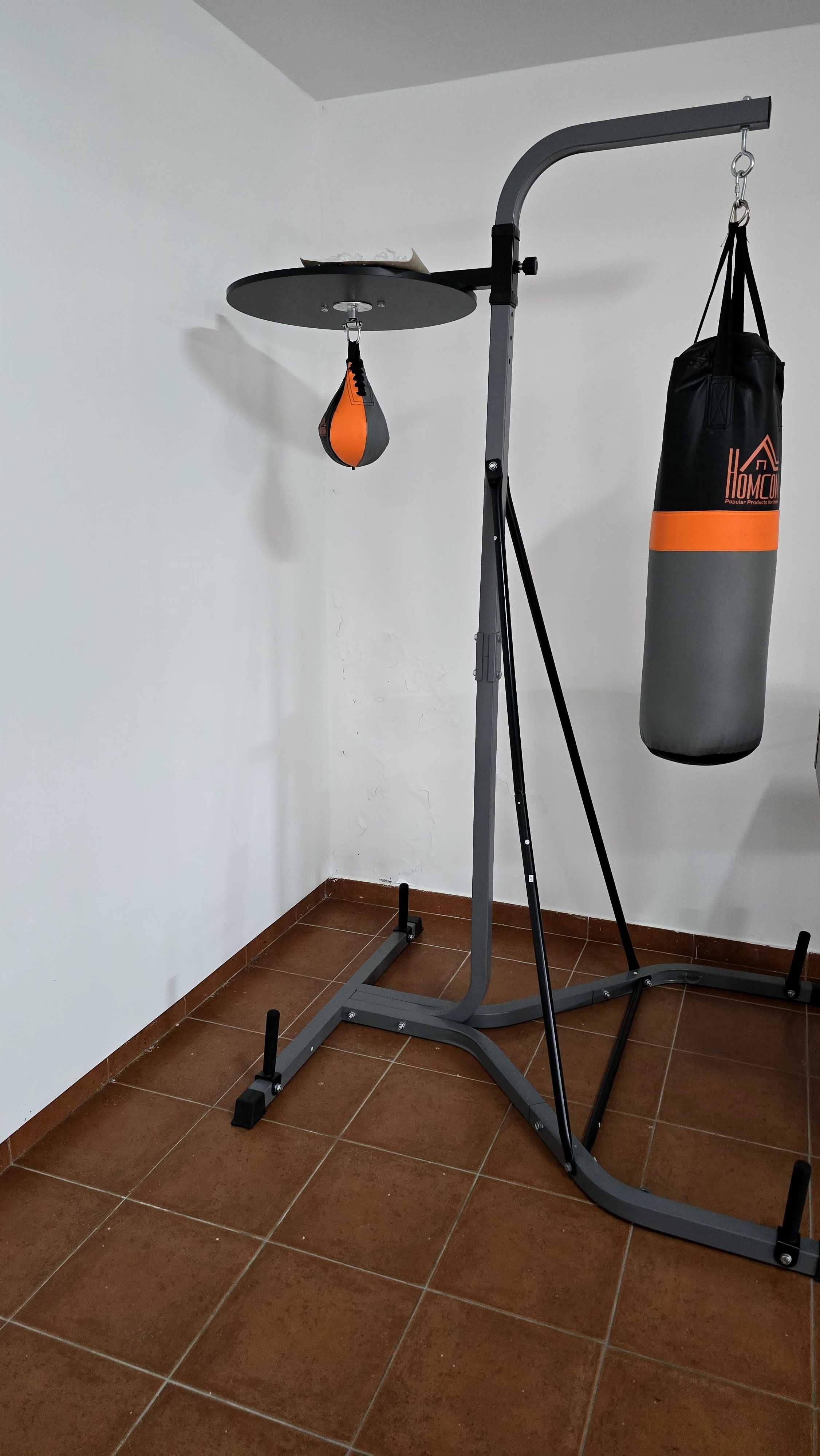 Set de boxe (suporte + saco)