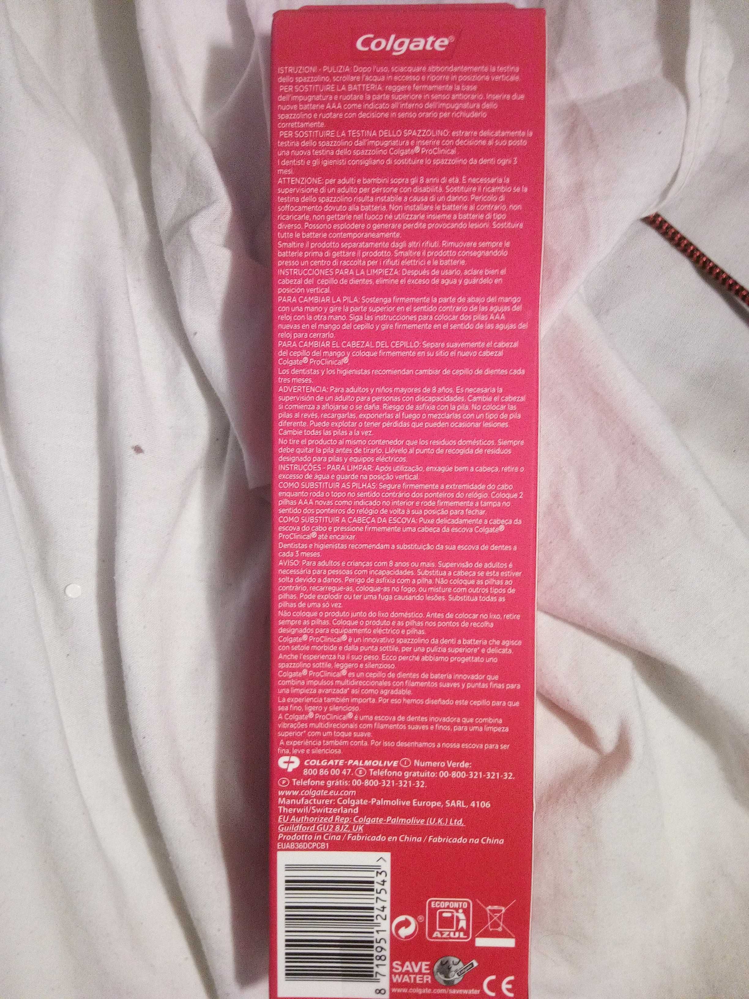 Escova de dentes Eletrica Colgate Pro Clinical New Design NOVA
