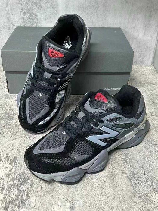Buty damskie Trampk adidas New_Balance_9060_Black Castlerock Grey r.43