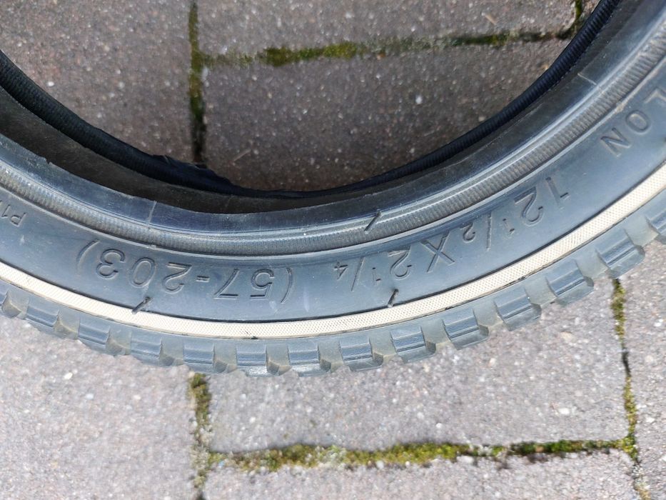 Opona + dętka 12 1/2x2 1/4  Wandaking komplet 2szt