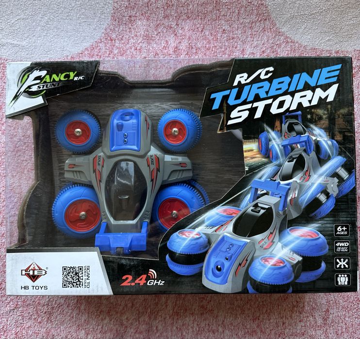 Машинка на радиоуправлении трюковая