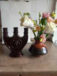 Продаю керамические  вазу для цветов и подсвечник. ип