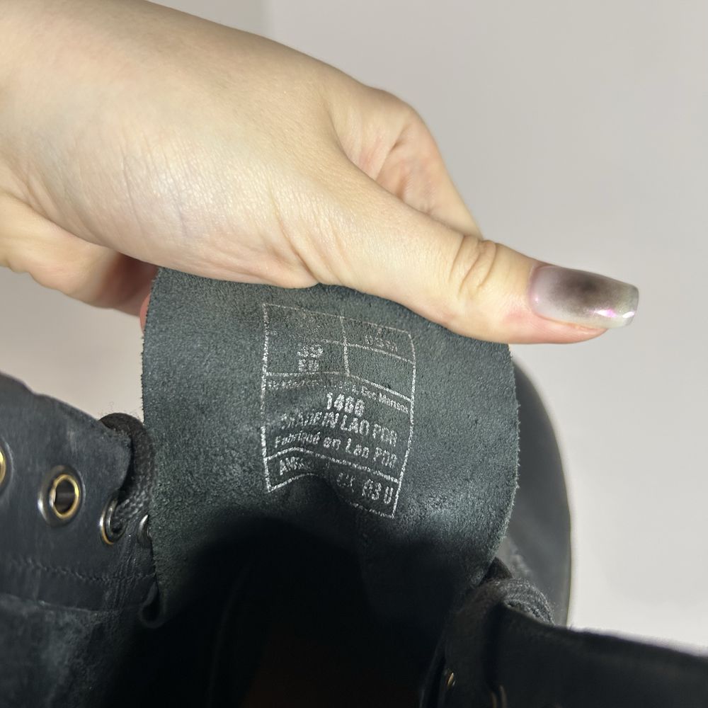 Dr martens 1460, greacy шкіра, шкіряни чоботи, 39-40р
