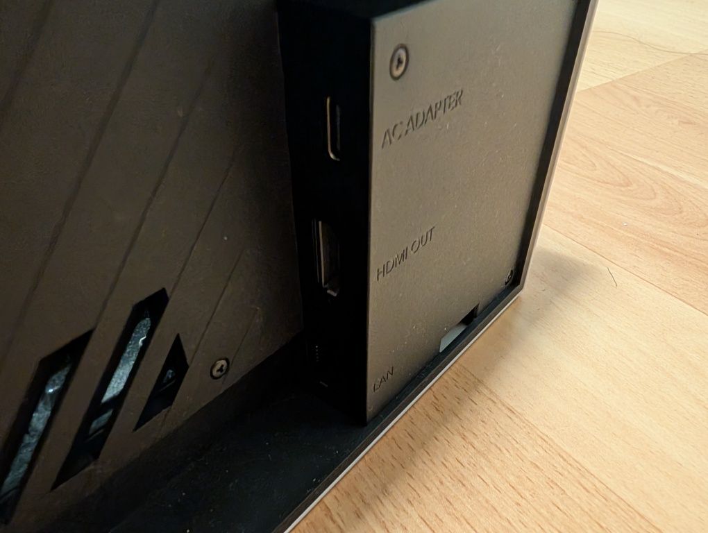 Nintendo switch OLED dock Plus adapter na wejście LAN z wejścia USB