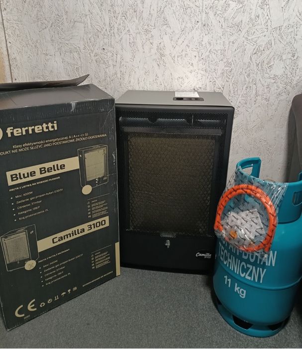Газовий каталітичний обігрівач Camilla 3100 Ferretti (3,4кВт) +КОМПЛЕК