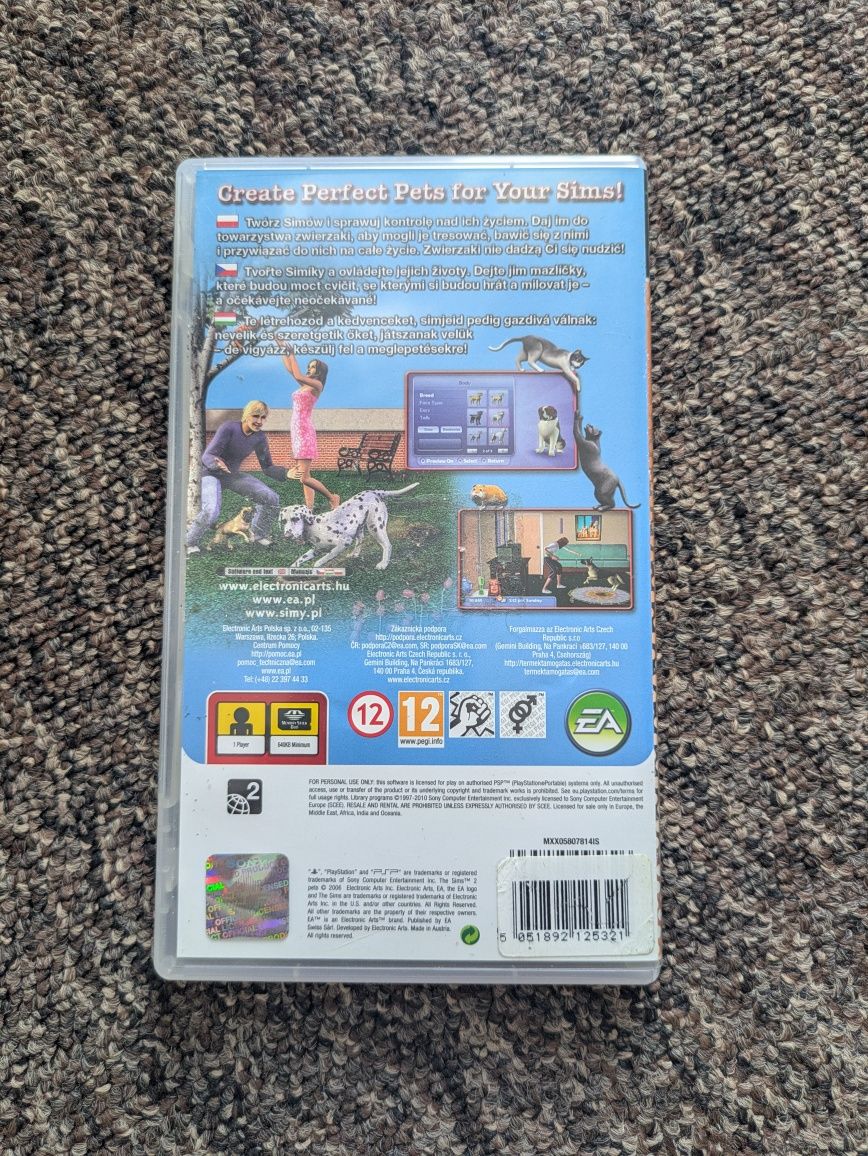 The Sims 2 Pets na PSP