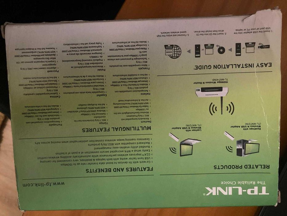 Adaptador USB Wireless N 150Mbps TL-WN721N