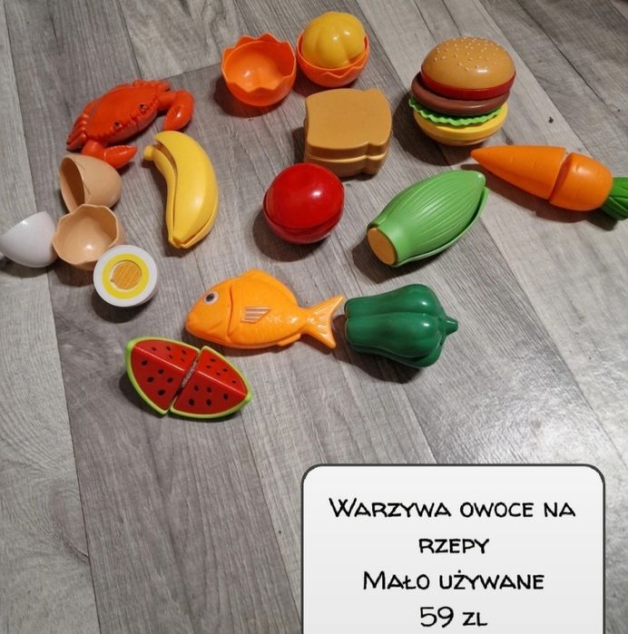 Warzywa owoce na rzepy