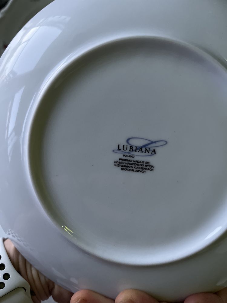 Talerze polski stary wyrób porcelanowy  21 szt plus 6 gratis