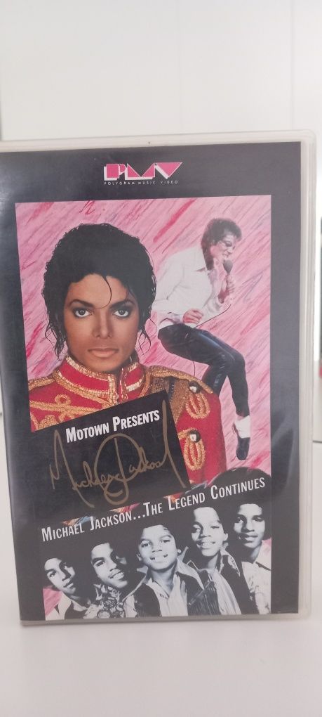 VHS - Michael Jackson The Legend Continues