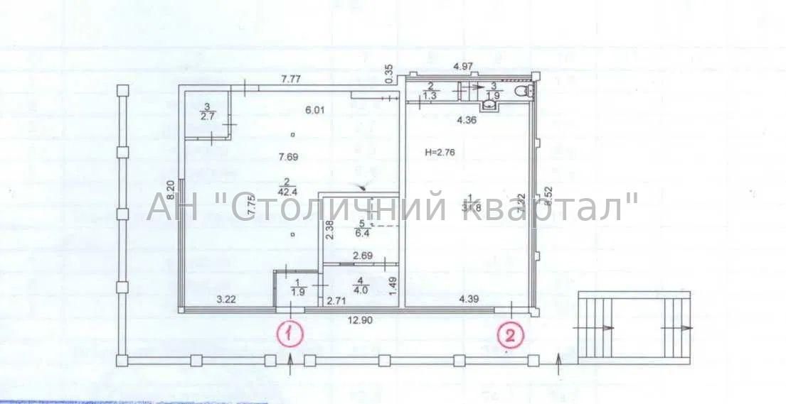 11м2-Ушинського під Кав'ярню/Хімчистку/Обмін Валют/Сервіс, ін.
