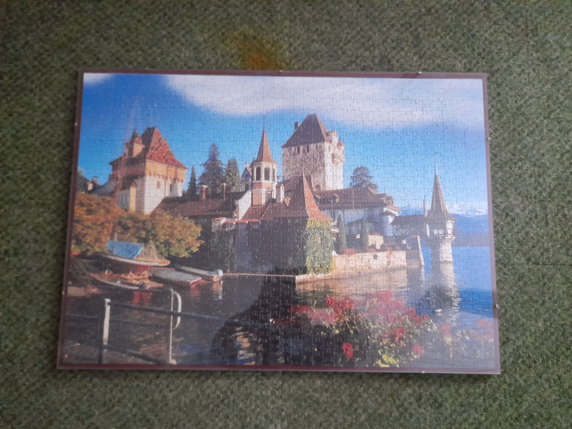 Obraz puzzle francuski zamek 50x70 cm