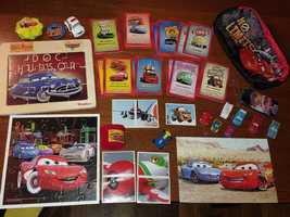 Cars Zyg Zak Auta Disney Samochodziki Puzzle Piórnik ZESTAW 25szt=33zł