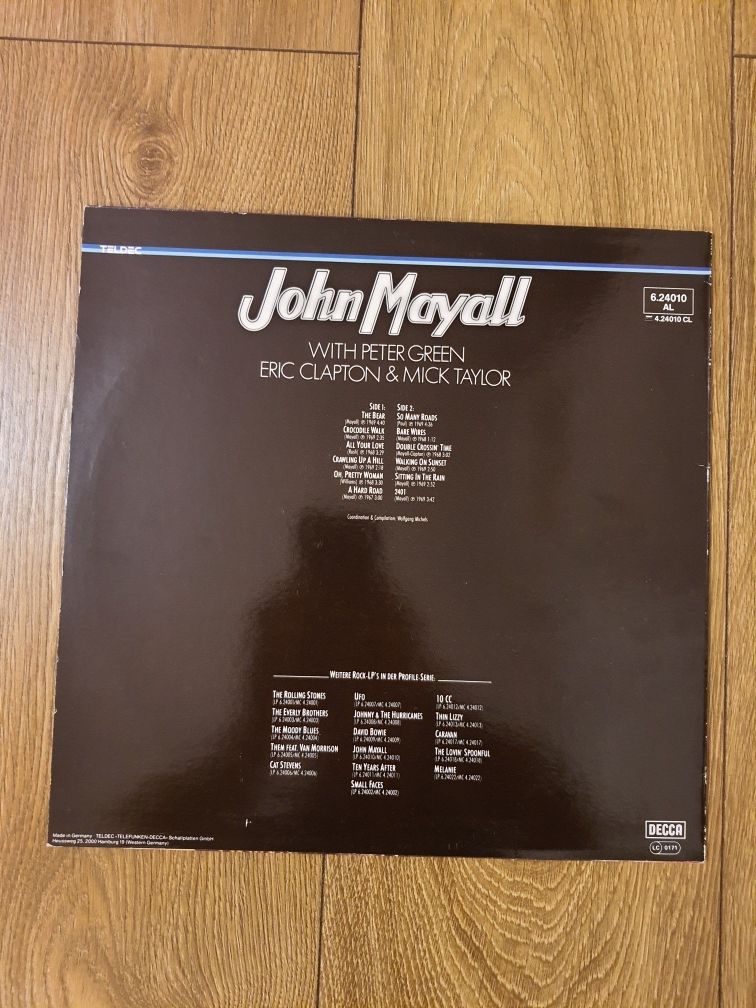 John Mayall - John Mayall with Peter Green, Eric Clapton & Mick Taylor