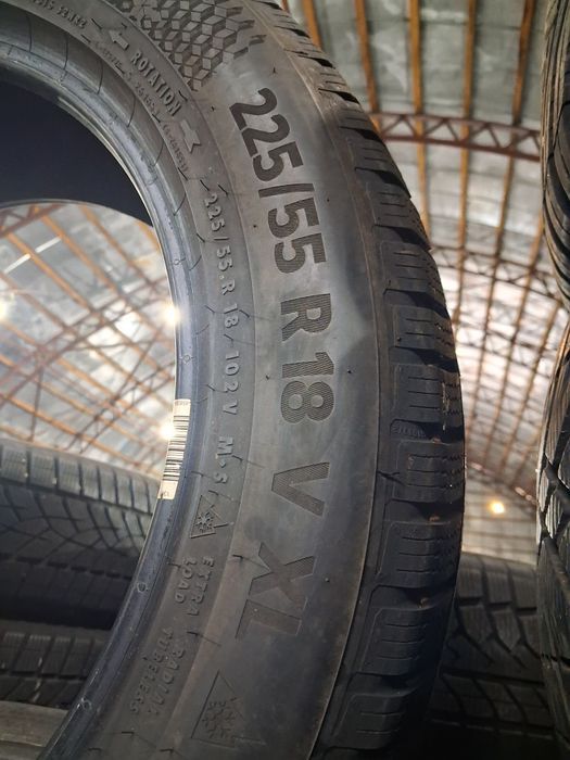 225/55 R18 Continental Winter Contact 870 ШИНИ Б/у зима КОМПЛЕКТ