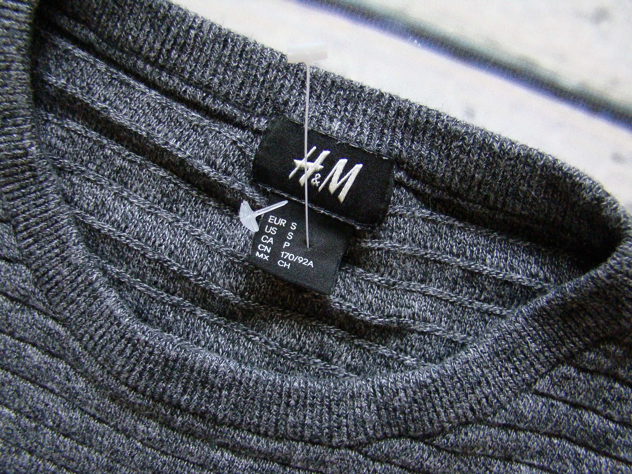 H&M świetny markowy nowy sweter rozm S