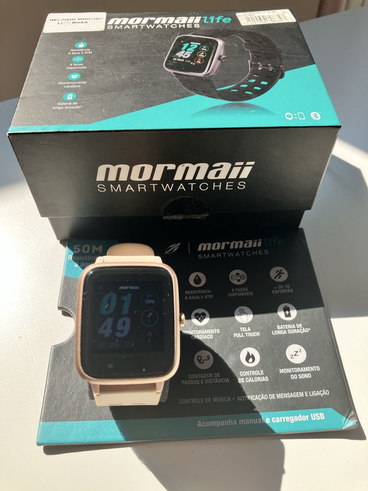 Smartwatches relogio Mormaii touchscreen  molifeah