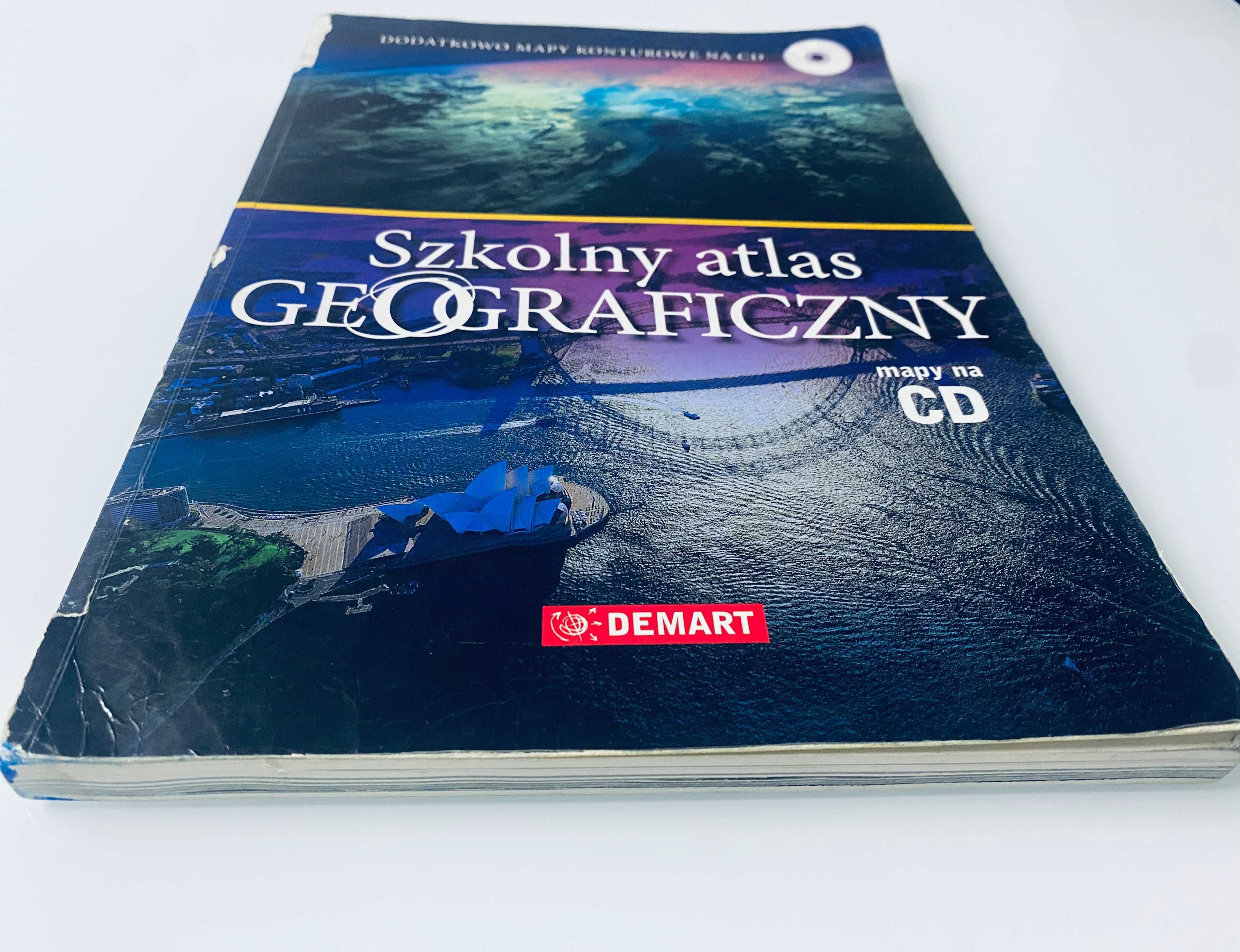 Szkolny atlas geograficzny - Demart
