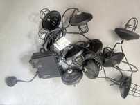 Lampki czarne metalowe na baterie