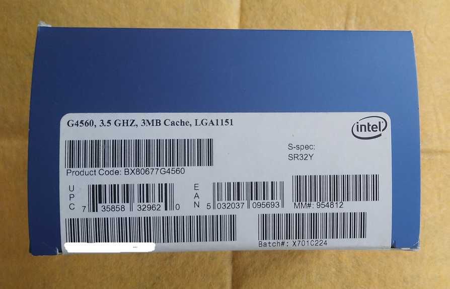 Процессор Intel Pentium G4560 (LGA1151)