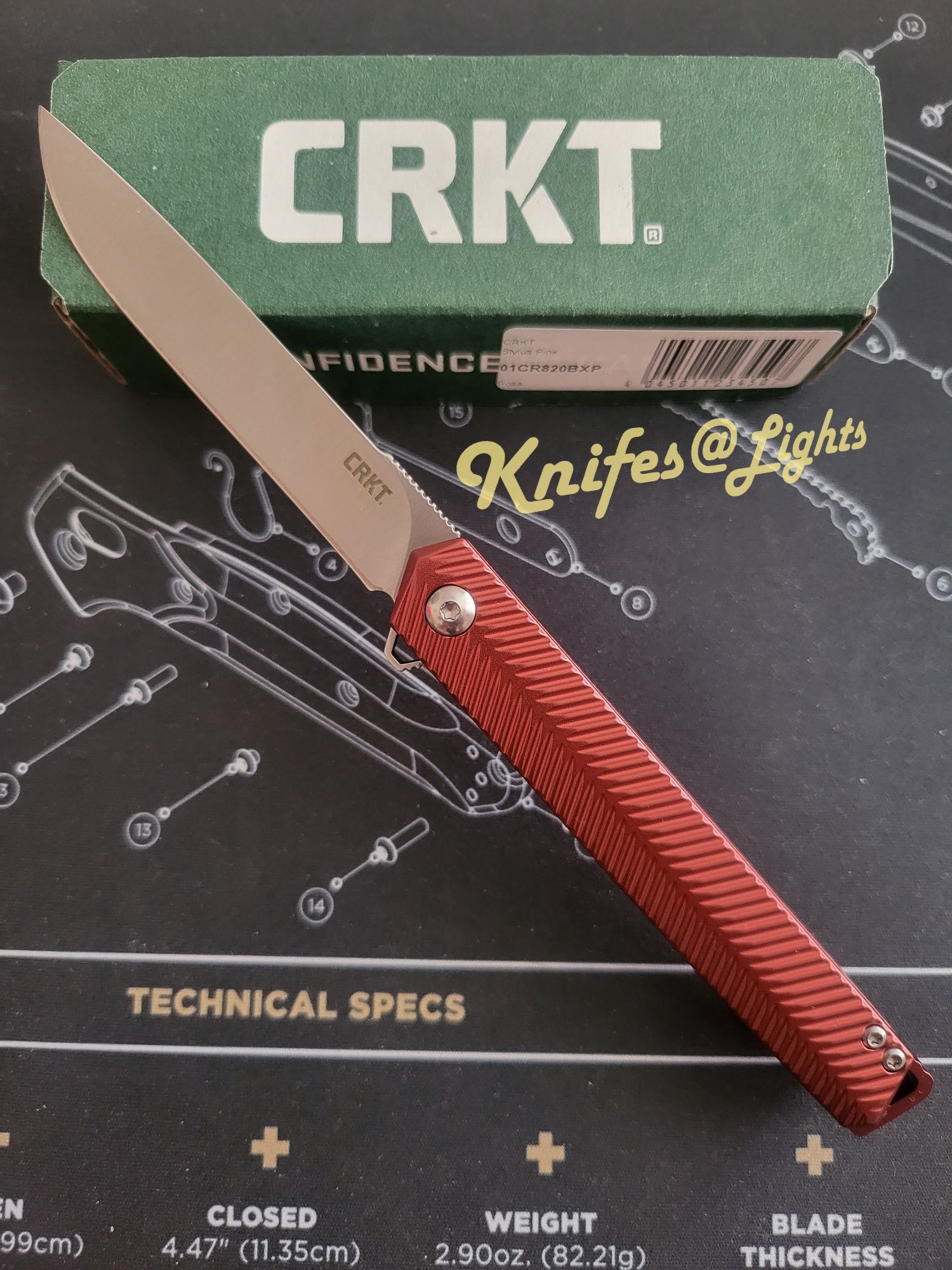 CRKT Onion Stylus K820BXP, джентльменський ніж