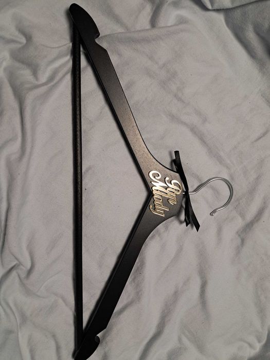 Pan Młody Pani Młoda wieszaki na ubrania ślub wesele wieszaki ślubne