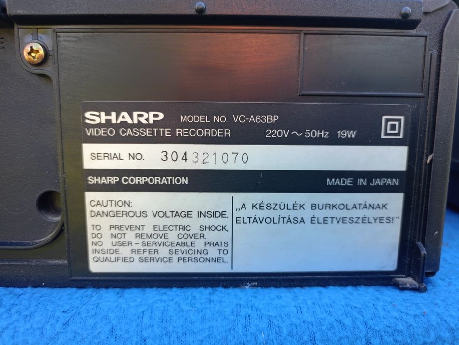 Kolumny, radio, magnetofon szpulowy, TV,  video