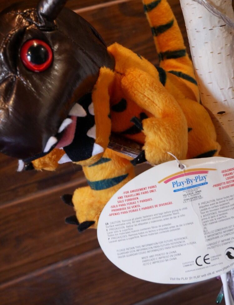 Игрушка Digimon Grayton 1991 года с бирками Vintage