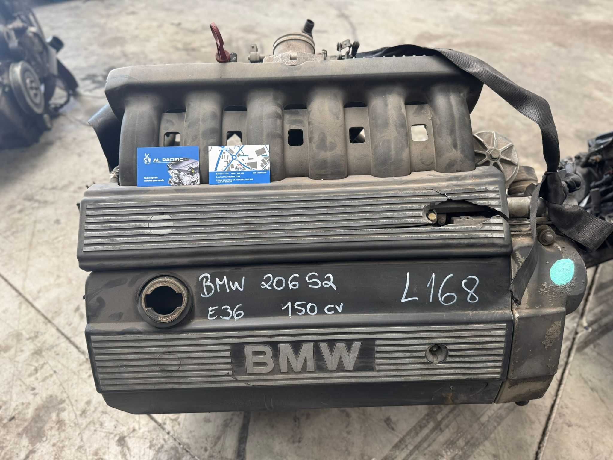 Motor Usado BMW E36 150cv Ref. M50 B20 (206S2)