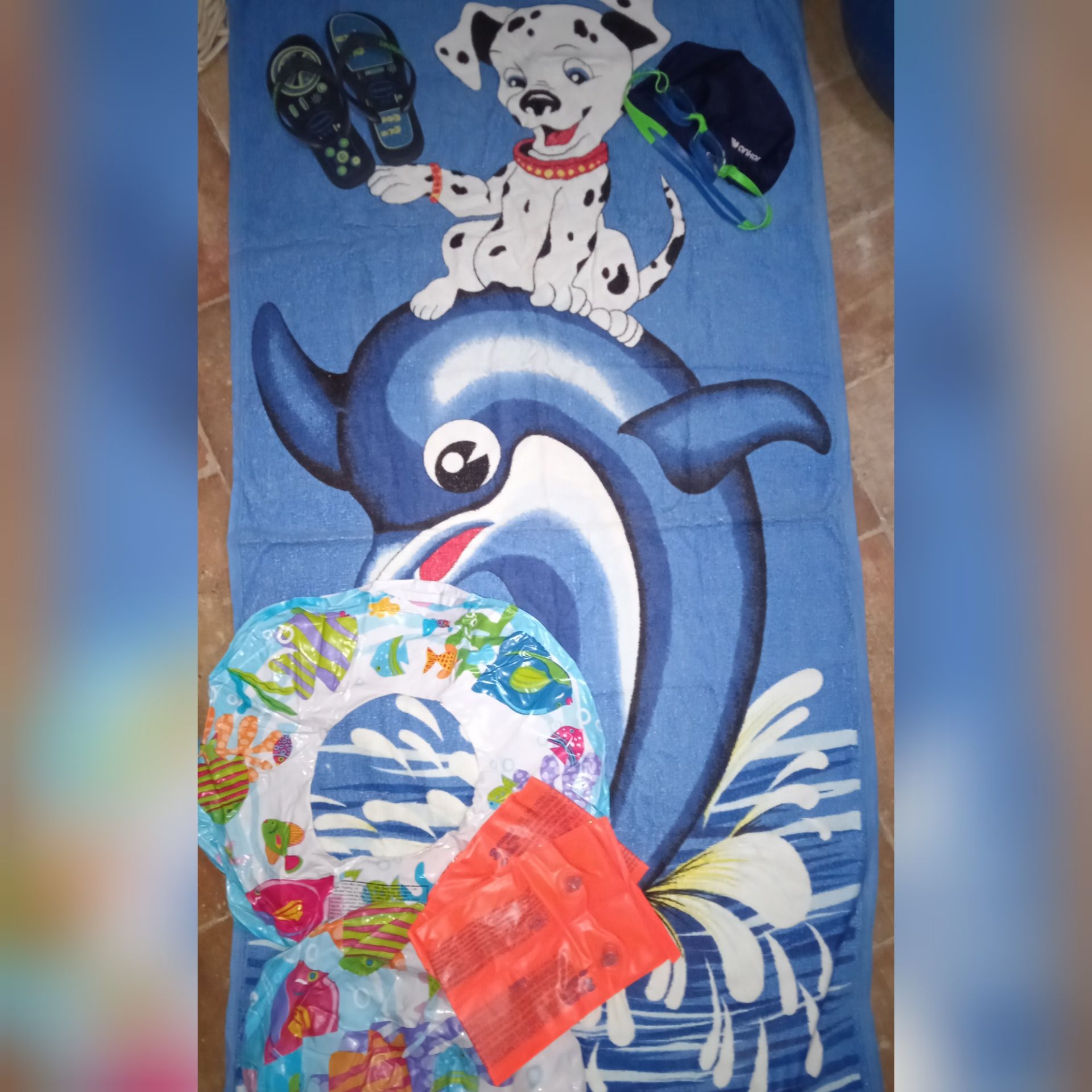 Lote piscina/praia, 7 artigos, 4/6 anos