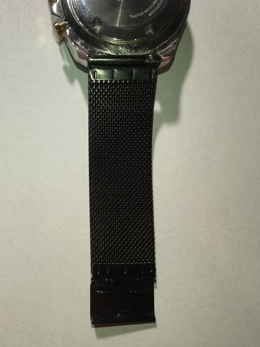 Pasek mesh 22mm czarny