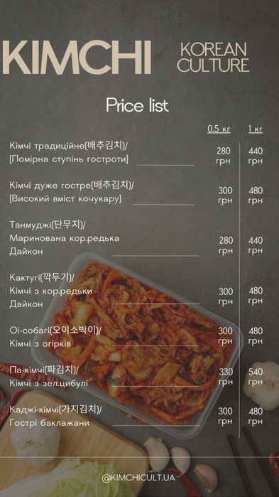 Кімчі/Кімчхі за традиційним корейским рецептом/редька кактугі
