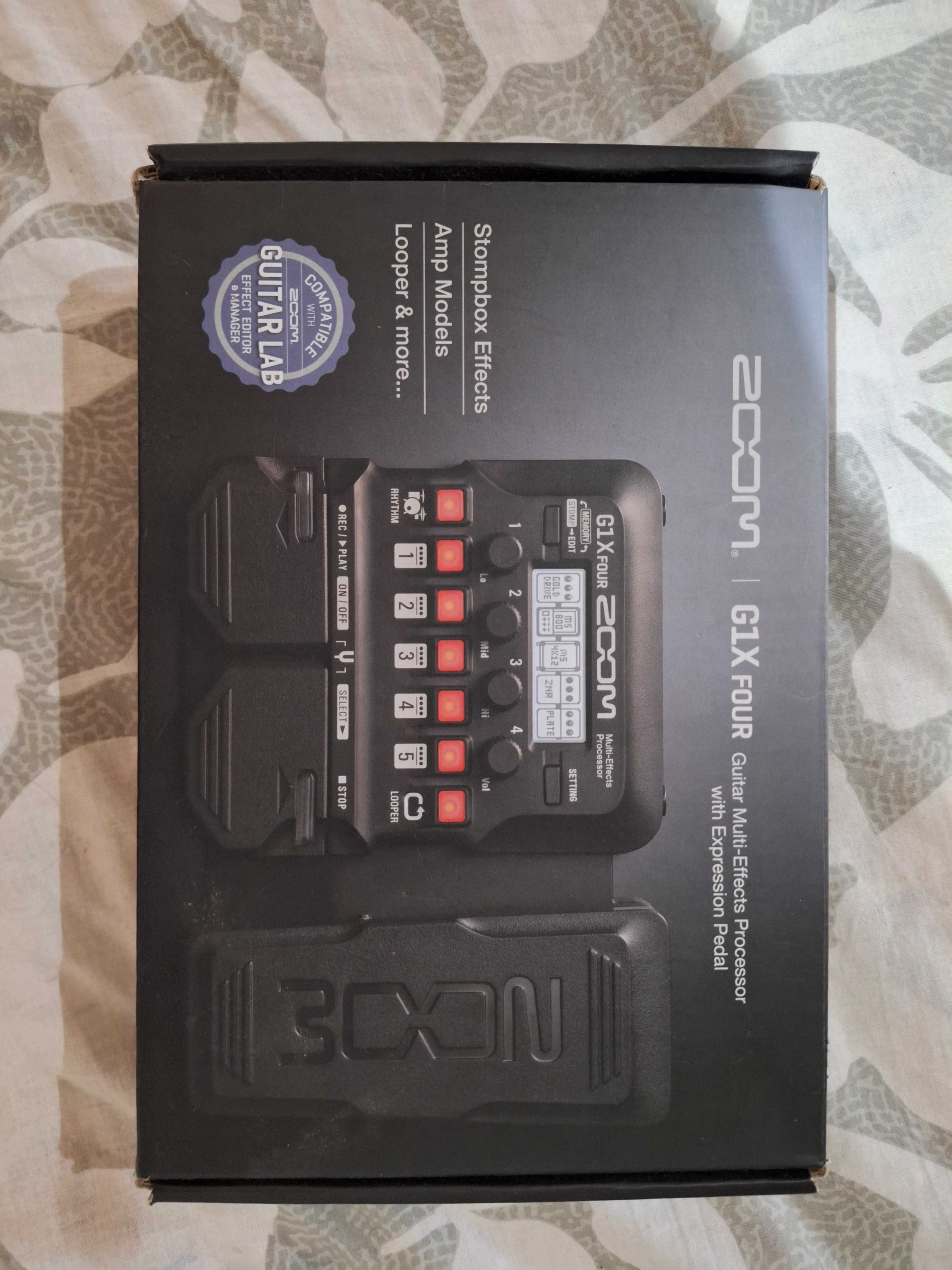 Zoom G1X Four Pedal Multi Efeitos