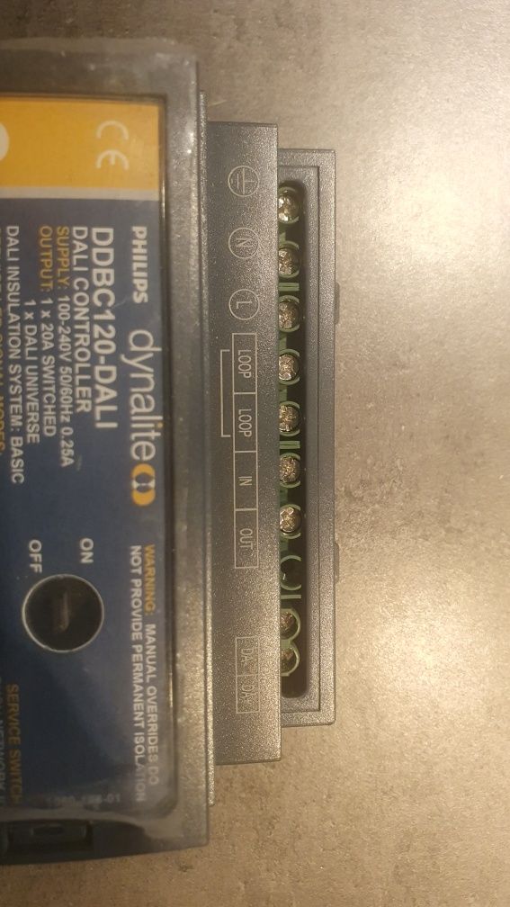 Sterownik firmy PHILIPS Dynalite DDBC120-DALI z bramką EnvisionGateway