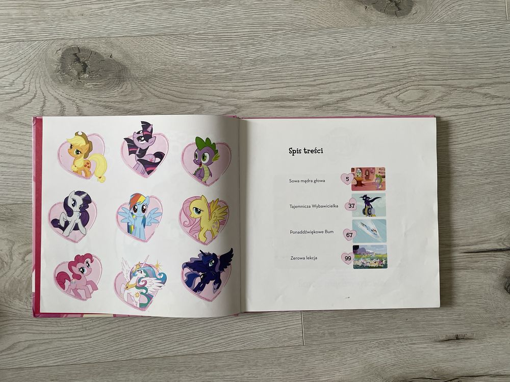 Puzzle + książka  My little pony