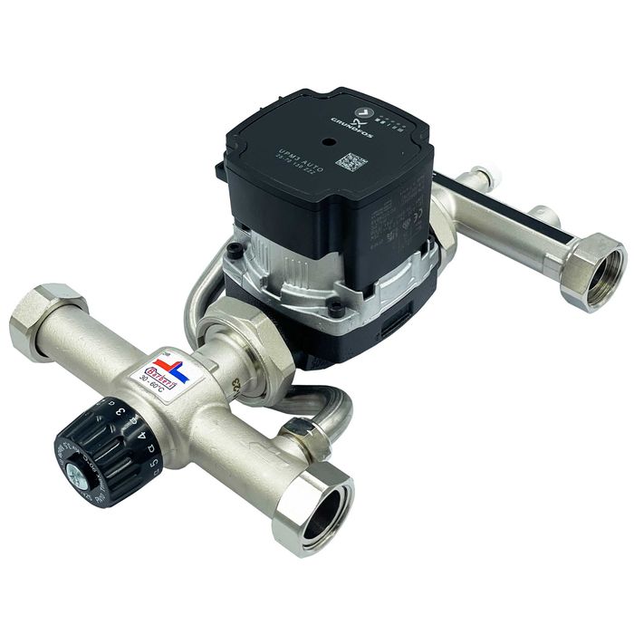 Grupa Mieszająca 1'' Pompowa Do Podłogówki Do Rozdzielaczy Barberi