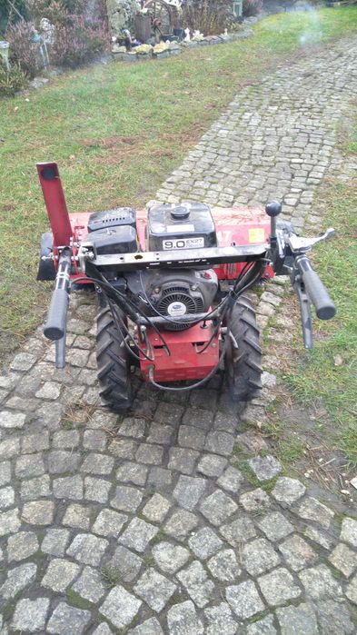 Traktorek jednoosiowy KOPPL silnik Subaru 9KM pług szczotka