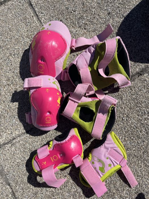 Patins em linha criança 30-32 + proteções