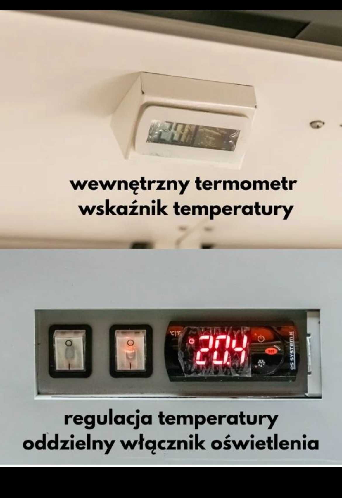 Witryna mroźnicza zamrażarka sklepowa przeszklona ES system szer.156cm