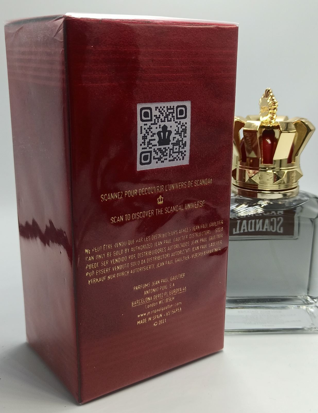 Scandal Pour Homme від Jean Paul Gaultier.Скандал.
Eau de Toilette
100