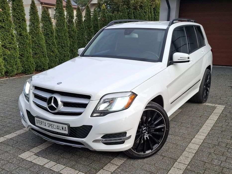 Mercedes-Benz GLK 305 KM, Skóry, Ledy, Alu 21 cali, 100% Oryginalny Lakier, Stan Idealny