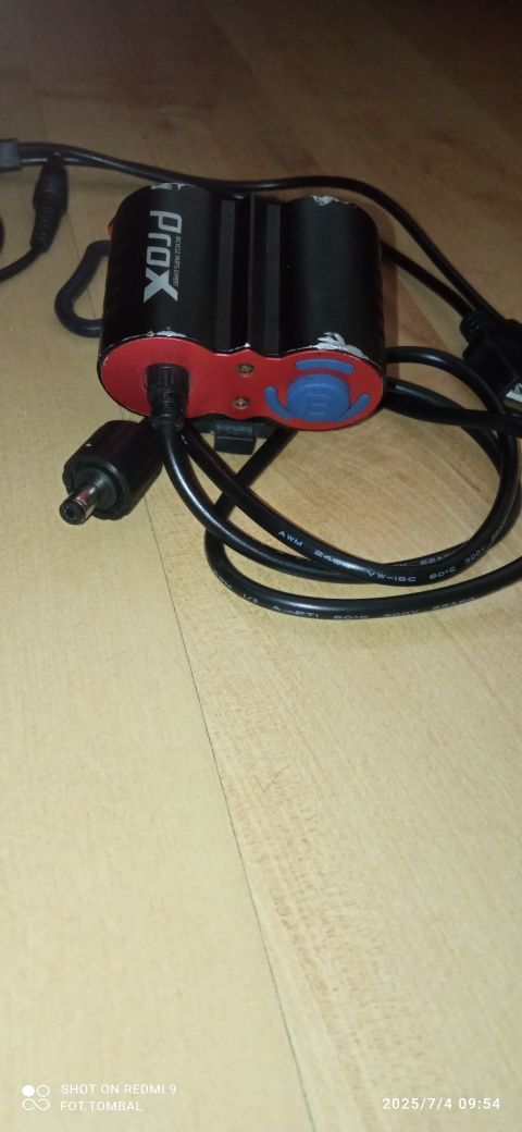 Lampka przednia rowerowa Dual Power II 2xdioda CREE 1600 lum+powerbank