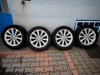 Koła VW 5x112 z oponami 215/55/17 letnimi z 2021r