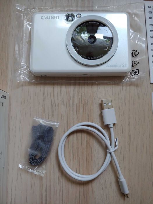 CANON Zoemini S2 Biały Aparat natychmiastowy z funkcją drukowania