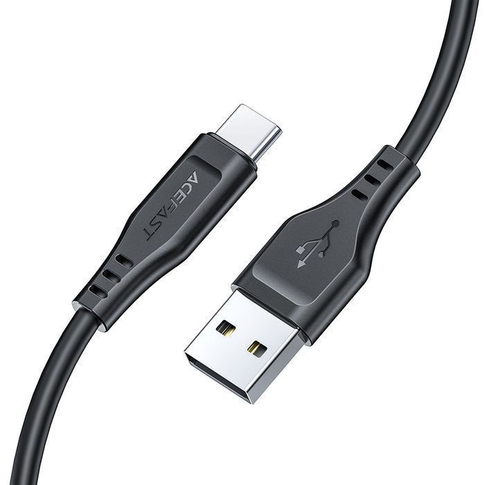 Kabel USB Typ C Acefast 1,2M 3A Quick Charge Czarny
