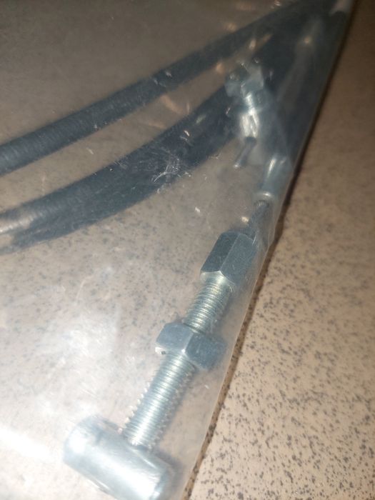 Zestaw kpl linek romet motorynka gaz sprzeglo hamulca pl